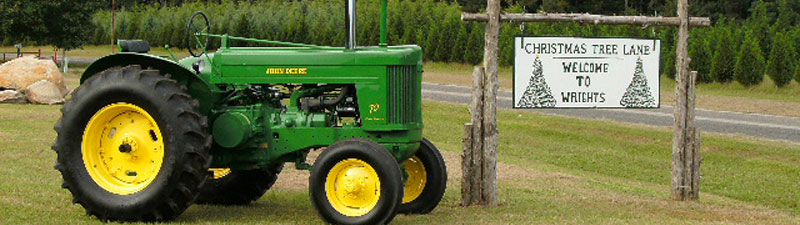 Picture of Wright's Tree Farm tractor